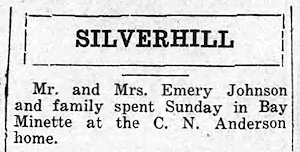 Newspaper Clipping - Click to Enlarge. Photo of Newspaper Clipping